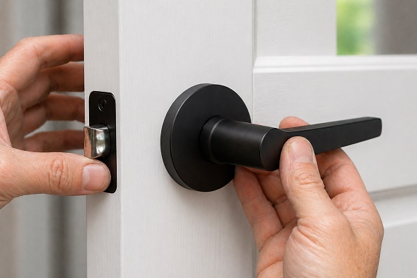 Modern door handle hardware